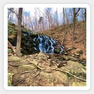 Kindred Spirit Waterfall Sticker